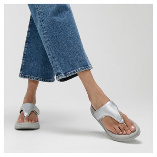 Image of FitFlop F-Mode Go Adjustable Toe-Post Sandals