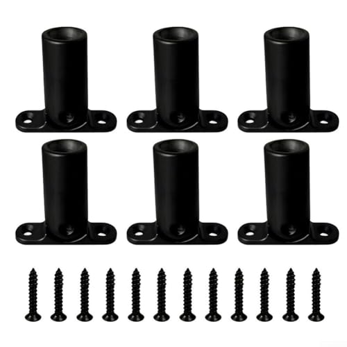 Ensemble de poteaux en aluminium, base cylindrique (sûre) avec angle réglable pour rampe d'escalier en colimaçon