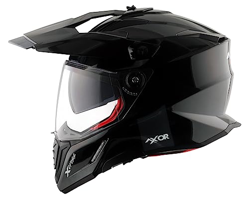 Axor X-Cross Dual Visor SC ISI ECE DOT Certified Full Face Dual S...