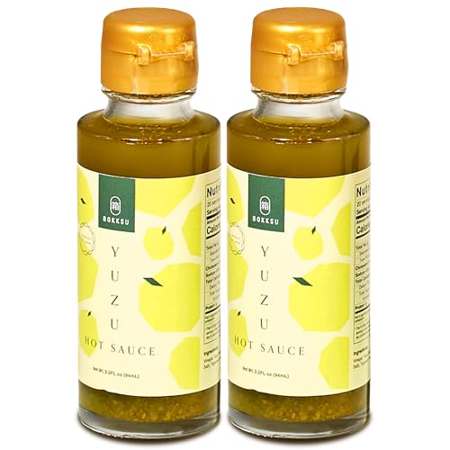 Bokksu Yuzu Hot Sauce (2-Pack) - Unique Spicy and Tangy