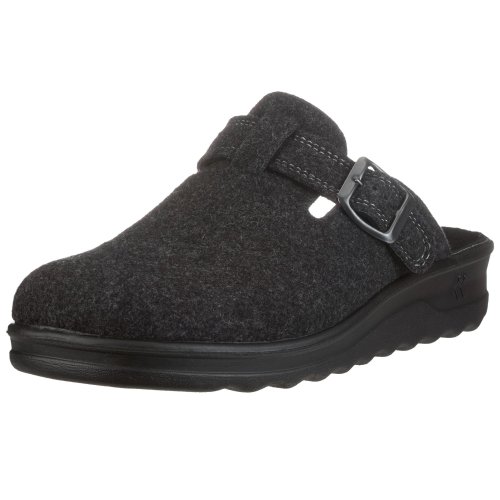 Romika Village 240 49040 - Pantuflas de fieltro para hombre, Negro, 47
