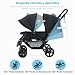 Imagen de RELAX4LIFE Carrito Bebe con 2 Asientos y Cinturón de Seguridad de 5 Puntos