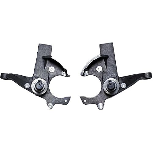 QSA 3" Lift Spindles. Compatible with 1983-2005 Chevrolet GMC S-10 S10 S15 / 1983-1997 Chevy S10 Blazer and GMC S15 Jimmy 2WD ONLY