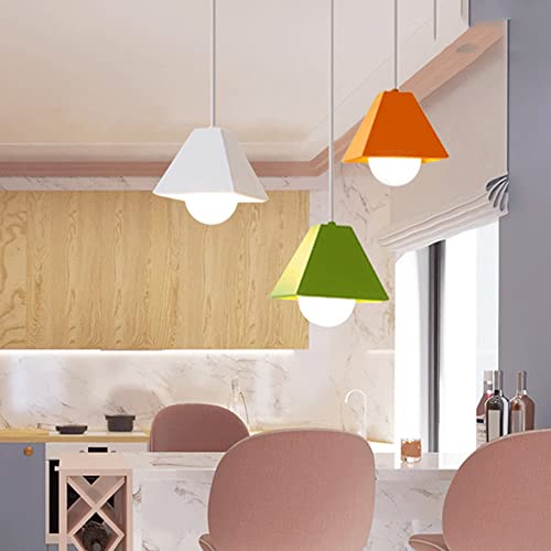 Lustre réglable tête unique suspension macaron en fer forgé E27