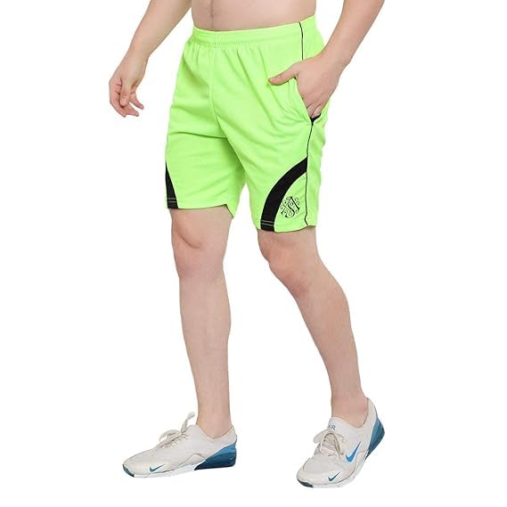 Image of DIA A DIA Men's Polycotton Running Sports Gym Shorts Pack of 3