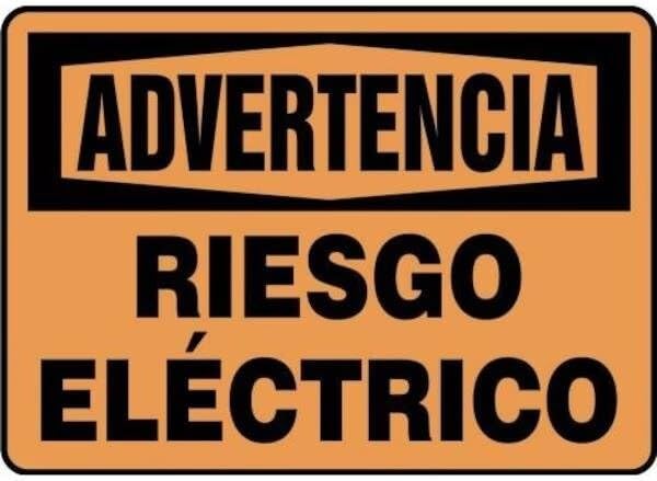 WARNING Safety Sign ELECTRICAL HAZARD, Mfr: SHMELC330XT-A