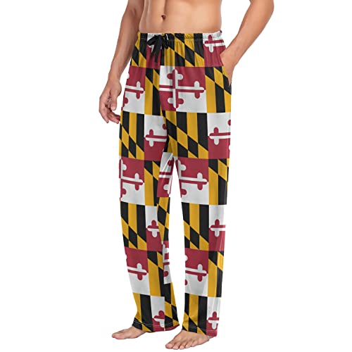 Ollabaky Flag Men's Pajama Pants Sleepwear Lounge Pajama Bottoms with Pockets, S M L XL XXL4