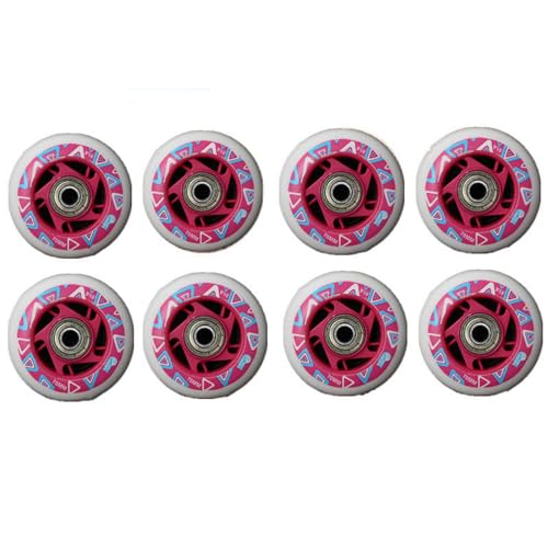 Roues de patins à roues alignées en polyuréthane avec roulement ABEC-9