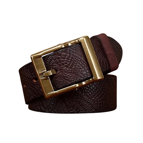 Ceinture vintage en cuir véritable pour remplacer les ceintures fragiles qui se cassent