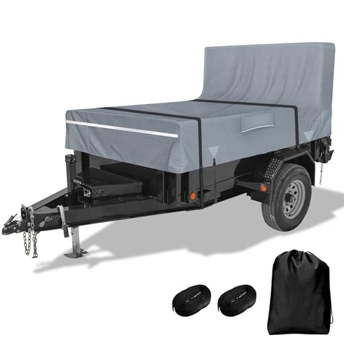 Kistrba 6W10L Dump & Utility Trailer Cover