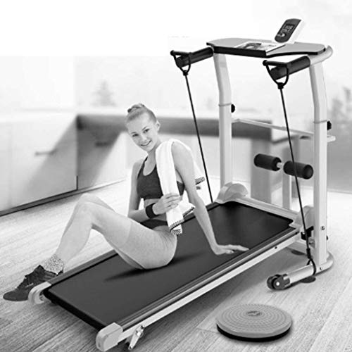 Caminadora plegable mecánica para fitness en casa miniatura 7