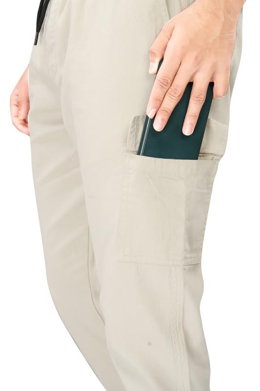 Image of UNOseven Boys Cotton Cargo Jogger Pant - Slim Fit - Available from 7 Years to Size XL