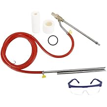 Yaegoo Pressure Washer Sandblasting Kit, Wet Sandblaster Attachment, with Replacement Nozzle Tips, 5000 PSI, 1/4 Inch Quick Disconnect