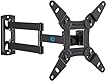 Pipishell Full Motion TV Wall Mount for Echo Show 21/15 and 13-43 Inch Flat Curved Screen TVs & Monitors, Max VESA 200x200mm up to 44lbs, TV Mount Wall Bracket with Rotation Swivel Tilt Extension