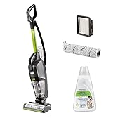 Bissell CrossWave HydroSteam PET, Aspirapolvere Con Filo, Aspira, Lava & Asciugare, Con Modalità a Vapore, Lavapavimenti Potente, Ideale per chi ha Animali Domestici, Pulizia per Più Superfic, 3517N