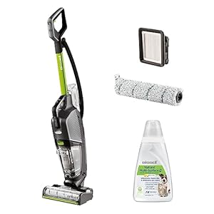 Bissell CrossWave HydroSteam PET, Nass Trockensauger mit Kabel, Saugt, Wischt & Trocknet, Nasssauger mit Dampf Modus, Hoher Leistung Dampfreiniger, Ideal für Haustiere, Mehrflächenreinigung, 3517N