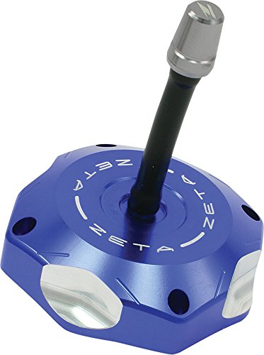 Zeta Anodized Blue Aluminum Gas Cap with Vent Tube ZE87-2301