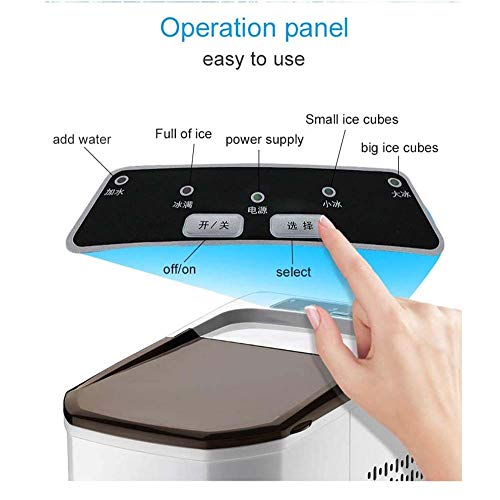 Máquina automática de hielo para negocio mini miniatura 5
