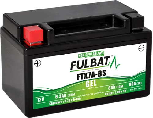 YTX7A-BS Batería Fublat Gel lista para su uso Kymco Agility 50 125 150