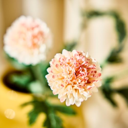 Chrysanthèmes orange artificiels ProTuning SMYCKA fleur sans entretien - 5