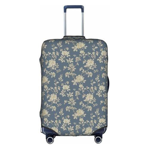 Housse de protection pour valise S blanche anti-rayure qui évite les vols et salissures