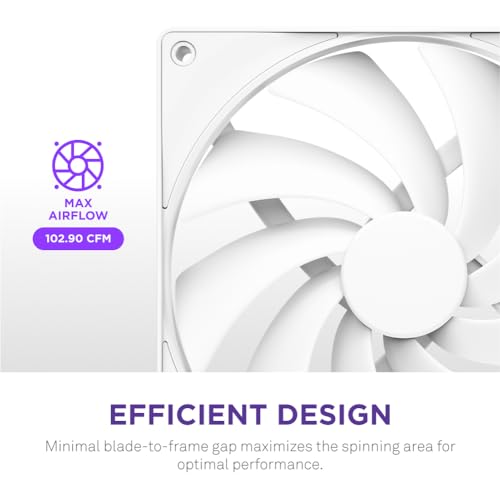 Image of F140Q - 140mm Quiet Airflow Fans - Single - White