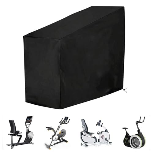 Exercise Bike Cover for Star Trac E-Spinner Bike 2012-2018,210D Water Dust Resistant Spin Bike Cover with Drawstring Hem, All-Weather for Stationary Upright Bikes