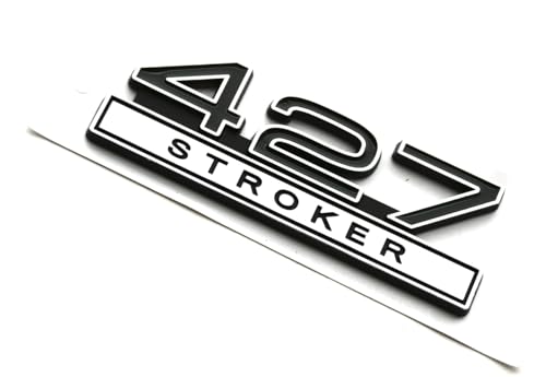 Insignia de motor 427 Stroker de 7.0 litros para personalizar la carrocería de tu camioneta 4