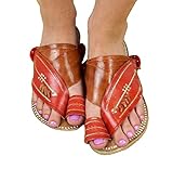 Womens Red Leather Sandals ~ SandCruisers ~ Handmade Traditional Arabian Sandals ~ Great for Outdoors, Beaches, Parks, Lakes and Earthing!