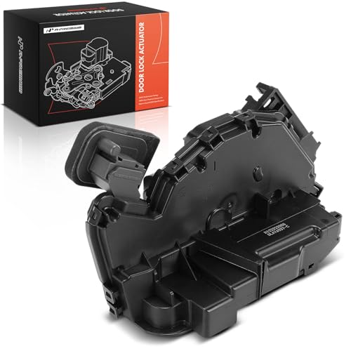 Image of A-Premium Front Right Passenger Side Door Lock Actuator Compatible with Volkswagen Jetta 2019-2023, Tiguan 2019-2023