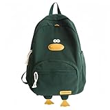 Photo Gallery cute backpack, 2025 new kawaii funny aesthetic corduroy bookbag, large capacity computer bag, back to school gift for young girls boys (green) Photo Gallery cute backpack, 2025 new kawaii funny aesthetic corduroy bookbag, large capacity computer bag, back to school gift for young girls boys (green)
