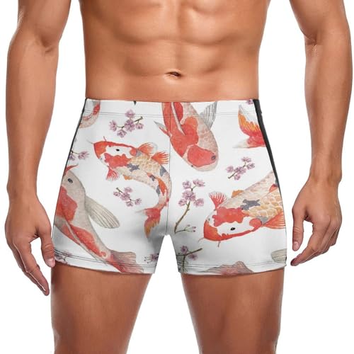 Swim briefs homme poisson rouge : fini les maillots amples qui se gorgent d'eau