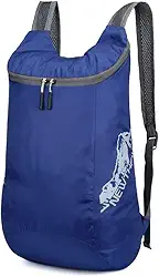 Mochila 20L Leve e Anti-Respingos para Trilhas, Academia e Dia a Dia com Organização