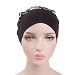 Pluto & Fox Turbante Gorra Pañuelo Para Cabeza De Tela De Mujer...