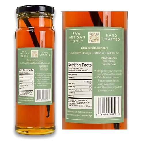 Miel Artesanal Infundida Cloister Vainilla 12 oz miniatura 2
