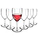 RB Copas de Vino Tinto Plástico Premium Irrompible Reutilizable 25cl, Set de 6