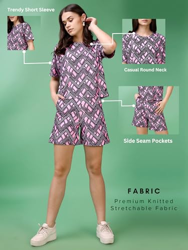 Image of PURVAJA Women's Mini Co-Ords (Rehaa-014-034)