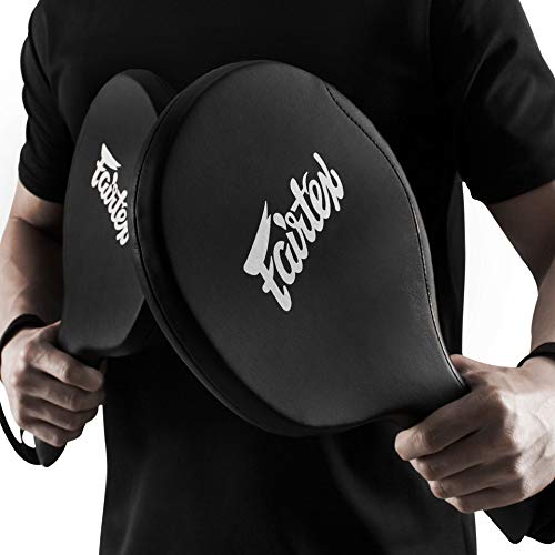 Fairtex BXP1 - Manoplas de boxeo (2 unidades), color negro