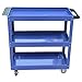 3 Layer Service Cart Tools Trolley TMP1105 (Color : Blue)