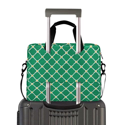 Bolsa maletín para laptop ALAZA verde modelo Morocco 13-15.6" miniatura 3