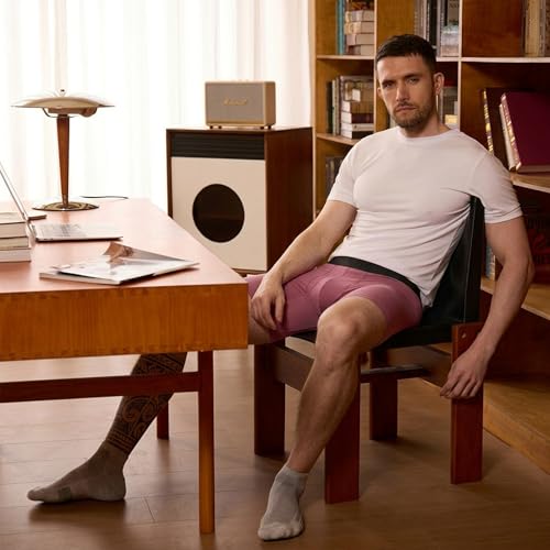 Image of BAMBOO COOL Men's Ultra Breathable Underwear,No Riding Up Boxer Briefs with ComfortFlexible Waistband,Multipack