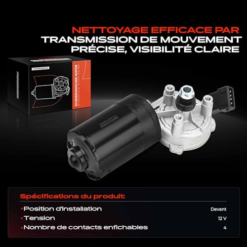 Moteur essuie-glace avant bloque ? Remplacez avec la reference 6405F8 pour 206 - 4