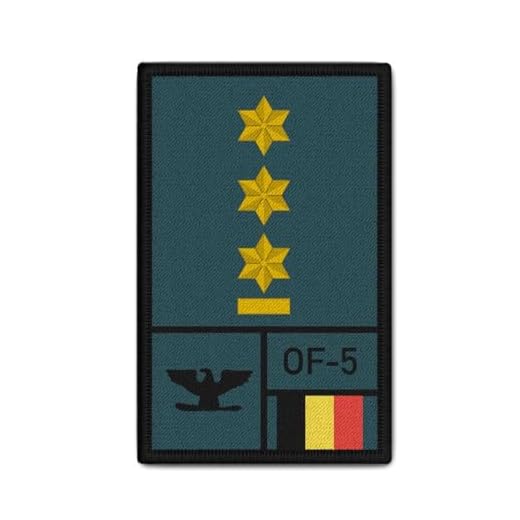 Rank Colonel Kolonel Armée Belge Belgique Décontractée Armée Belgique OTAN OF5#44241