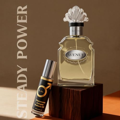 Image of AFLUXE Avenue Men's Cologne 3.4 Fl. Oz Eau De Parfum, Fresh Natural Spicy Woody Notes, Modern Masculine,Fragrance Pheromone