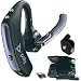 Plantronics Voyager 5200-UC Bluetooth Headset Bundle w/Bonus Wall Charger #206110-01-B | for Smartphones, PC, MAC Using RingCentral Software or App