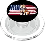 Photo Gallery shiba inu dog american flag - divertente 4 luglio america popsockets popgrip per magsafe Photo Gallery shiba inu dog american flag - divertente 4 luglio america popsockets popgrip per magsafe