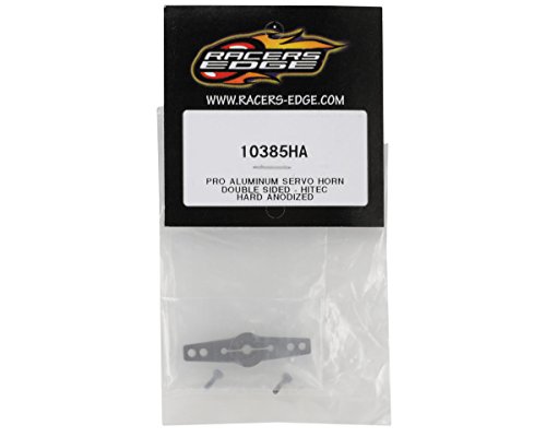 Racers Edge Aluminum Pro Adjustable Servo Horn Double Arm Hitec Hard Anodized RCE10385HA