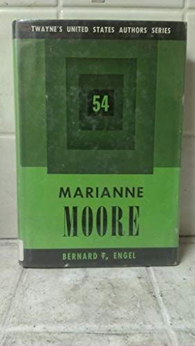 Marianne Moore (Twayne's United States Authors ... [Unknown] B000FMNHSU Book Cover