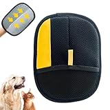 Yomi Pet Hair Remover Glove,Reusable Electrostatic Pet Hair Removal Gloves, Double-Sided Grooming Gloves,Animal Fur Removal Tool,For Couch,Furniture,Carpet,Car Seat(1pcs)