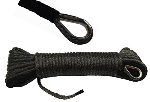 Corde de treuil synthétique anti-rupture pour éviter les accidents d'ATV